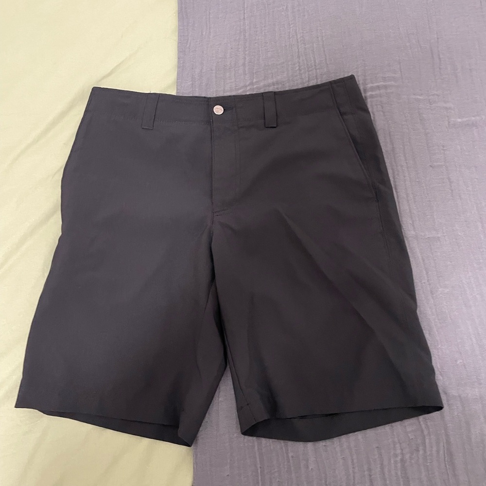 Callaway Men's Black Flat Front Shorts